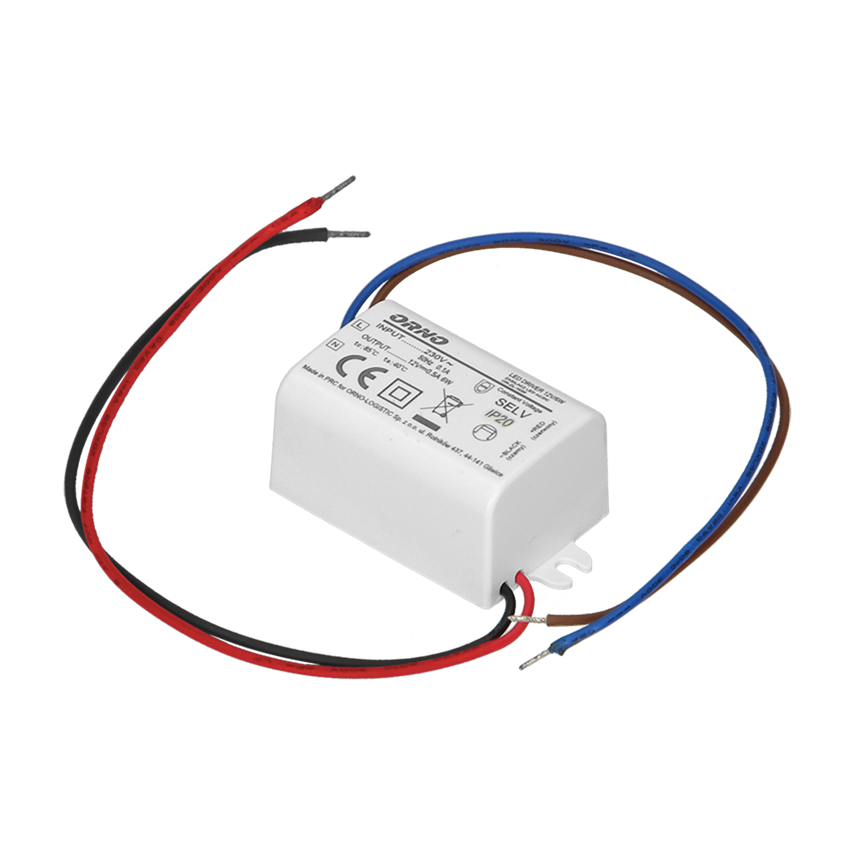 MINI Alimentation LED pour boîtier LED 12VDC 6W, IP20, 55/29.5/22mm - Vente  en ligne de matériel électrique